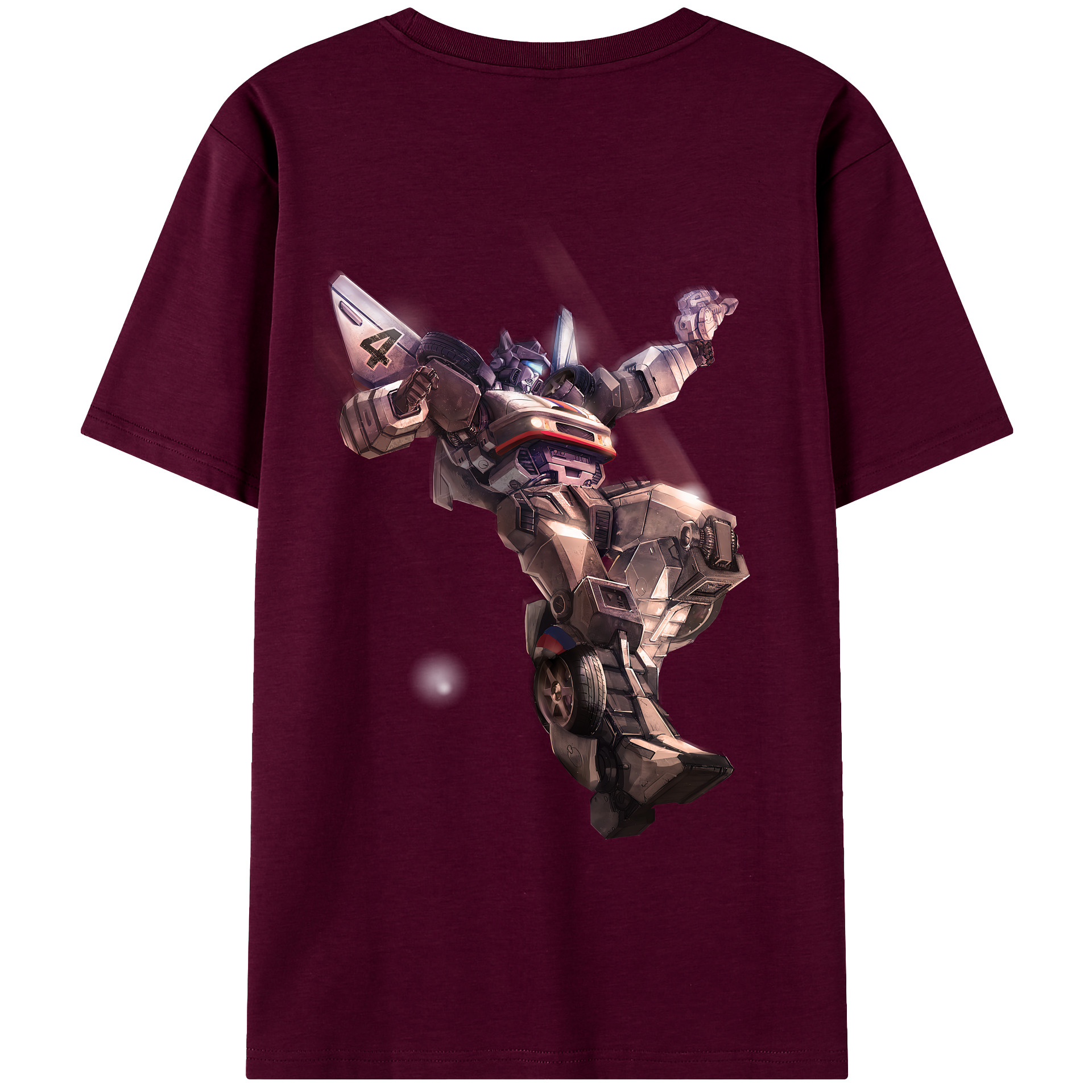 （画像用） Transformers トランスフォーマー レディース半袖Tシャツ(バックプリント)